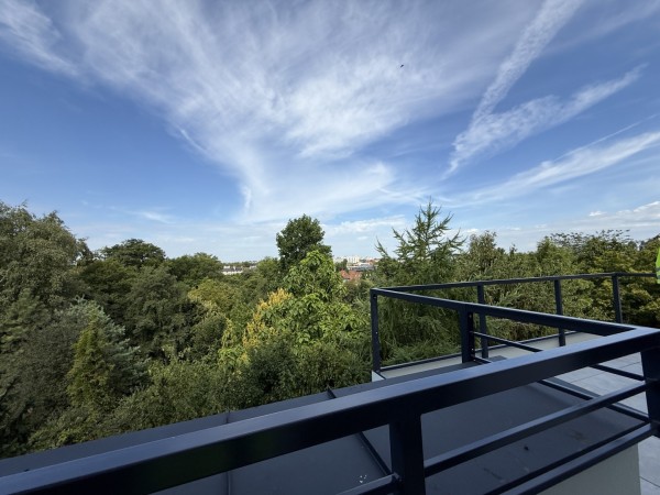 Widok z tarasów na Osiedlu Kochanowskiego